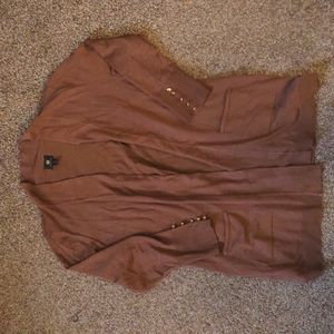 Long Brown Cardigan NWOT